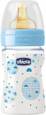 Пляшка Chicco Well-Being пластикова 150 мл для хлопчиків