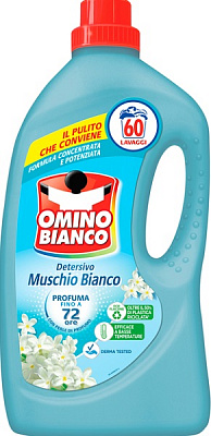 Гель для машинного прання Omino Bianco Muschio 2,4 л