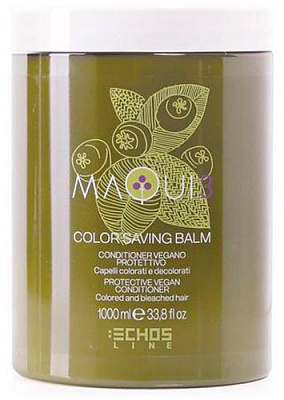 Кондиционер Echosline Maqui 3 Color Saving Balm Protective Vegan 1000 мл 