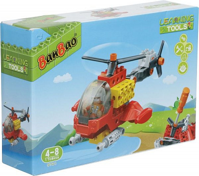 Конструктор BanBao Великі блоки Гелікоптер