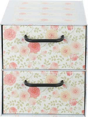 Комод картонний Miss Space Provenzale 2 відділення блакитний