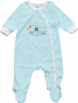 Комбінезон Minikin р.68 бірюзовий 205703