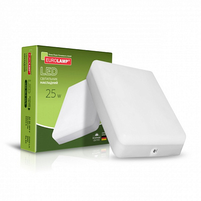 Світильник світлодіодний Eurolamp 25 Вт IP20 білий LED-NLS-25/5