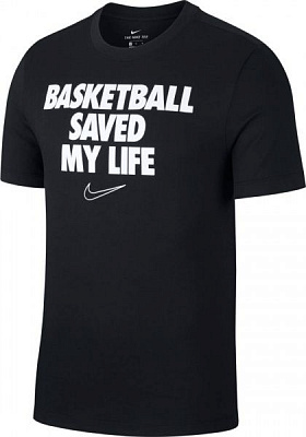 Футболка Nike M NK DRY TEE VERB MY LIFE CD1103-010 S черный