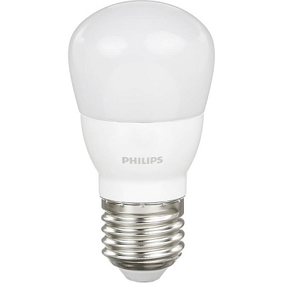 Лампа светодиодная Philips LED Bulb 4 Вт P45 матова E27 220 В 3000 К 929001160907
