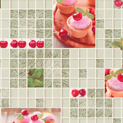 Славянские обои Expromt B49.4 Мороженое 5509-08 0.53x10.05 м