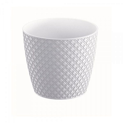 Горшок для цветов Prosperplast ORIENT 190 мм круглый 4,5 л белый (26569-449) 