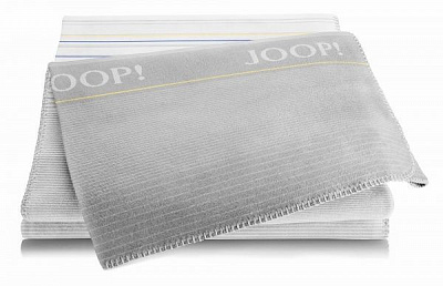 Плед FIT Silber-Limone 150x200 см серый/синий/желтый Billerbeck 