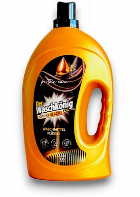 Гель для машинной и ручной стирки WASCHKONIG BLACK & DARK 3 л