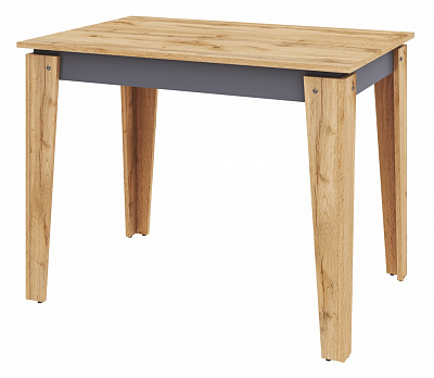 Стол обеденный Берегиня Комфорт-2 1000x700x750мм дуб тахо/антрацит