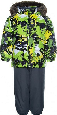 Комплект HUPPA AVERY р.104 салатовийсірий 41780030-92847-104