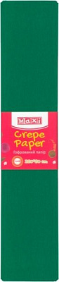 Бумага гофрированная 100% 50x250 см темно-зеленый MX61616-49 Maxi