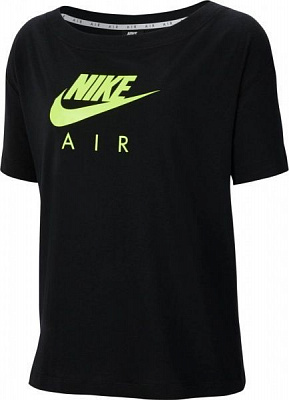 Футболка Nike W NSW AIR TOP SS BF CU5558-011 M черный