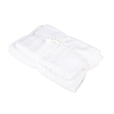 Набір рушників махрових Dylan 2 шт. білий La Nuit