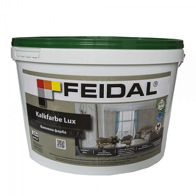 Фарба вапняна Feidal Kalkfarbe Lux мат 2,5л