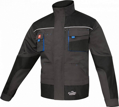 Куртка робоча ArtMaster р. 60 р. XXL зріст універсальний CLASSIC MAX kurtka синій із сірим