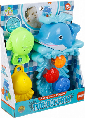 Игровой набор для ванной Hang Wing Дельфин-водопад HWA1108349