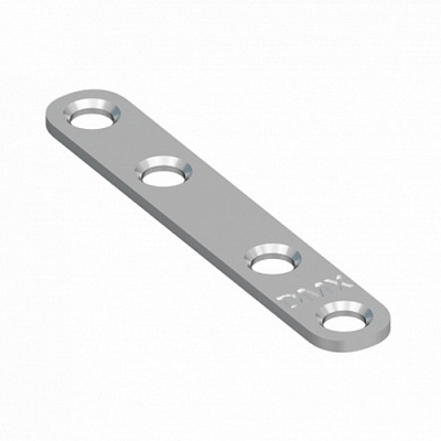 Пластина перфорированная узкая Domax FLW 80 76,5х13х2 мм