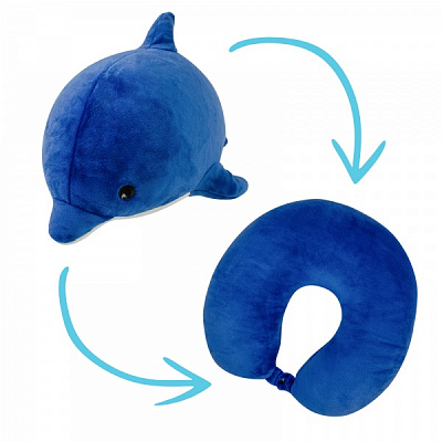 Подушка-игрушка Homeline Дельфин 9 см синий 160431