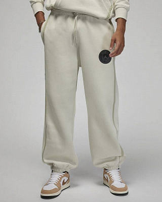 Брюки Nike M J PSG HBR FLC PANT DZ2949-072 р. S бежевый