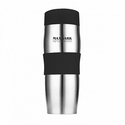 Термочашка Maxmark 380 мл черная MK-CUP1380BK
