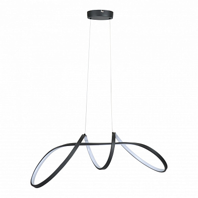 Люстра подвесная Berger 1x45 Вт LED-модуль черный 7021-PL-45 Black