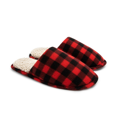 Капці домашні Twins Клітина р.36/37 червоний