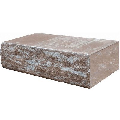 Фасадный камень Рустик 100x250x65 мм невада ЗЖБК им. С. Ковальской