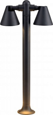 Светильник уличный декоративный Expert Montreal GU10 35 Вт IP44 черный ELNX-381-H600-Pl 