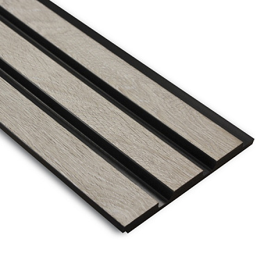 3D-панель MARCO decor 12011-333-K светлое дерево с черным 120х11х2900 мм (0,34 кв.м)