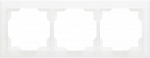 Рамка тримісна ABB Neo 3901M-A00130 01 універсальна крижаний білий