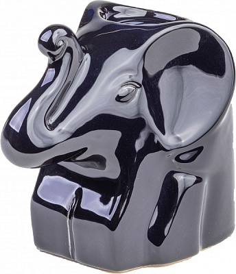 Свічник чорний 14x9x13,5 см 2010-13,5 Eterna