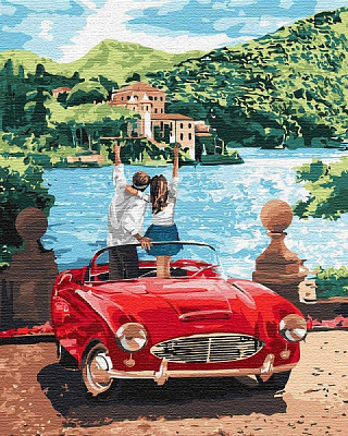 Картина по номерам Путешествуя вдвоем Идейка 