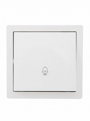 Кнопка звонка Lezard LETO белый 752-0200-103