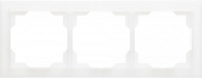 Рамка трехместная ABB Neo 3901M-A00130 01 универсальная ледяной белый