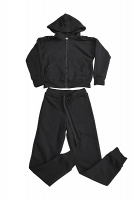 Спортивний костюм для хлопчиків Роза р.140 чорний 221112