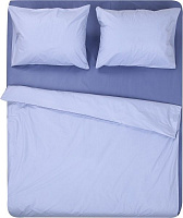 Комплект постельного белья Моно 2 синий с голубым La Nuit 