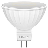 Лампа LED Maxus MR16 3 Вт 4100K GU5.3 GL нейтральне світло