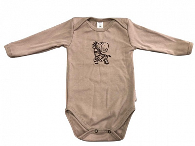 Боді дитяче унісекс Bambinelli Б305-2 р.80 бежевий