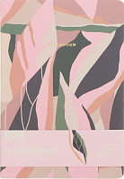 Блокнот Розовые джунгли 21х14,5 см Mikirei