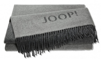 Плед FINE-DF Graphit-Schief 130x180 см серый Joop! 