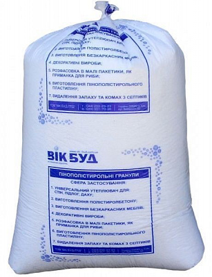 Заполнитель VIKBUD ГПС пенополистирольная гранула 0,3 куб. м