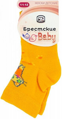 Шкарпетки Брестские дитячі 381 23 р.11-12 темно-жовтий