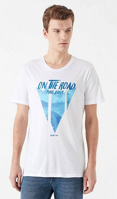 Футболка Mavi ROAD PRINTED TEE 065975-620 XL