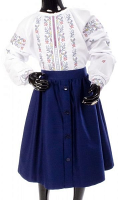 Блуза Эдельвика 92-21/09 р.158 белый 