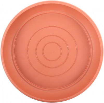 Поддон пластиковый Prosperplast Terra Nova 37 см 14250 круглый (14250) терракот/ 