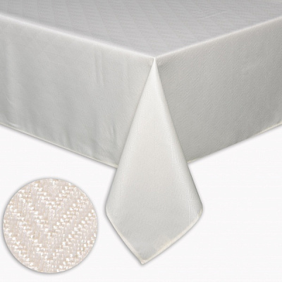 Скатерть водонепроницаемая Jolanta 140x240 см экрю La Nuit 