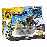 Игровой набор Treasure X Minecraft Майнкрафт Фигурка и Эндер Дракон 123029 
