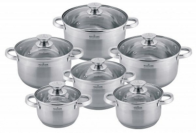 Набор посуды Maxmark 12 предметов MK-3512B