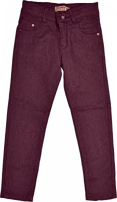 Джинсы CEMIX р.128 бордовый 6101 